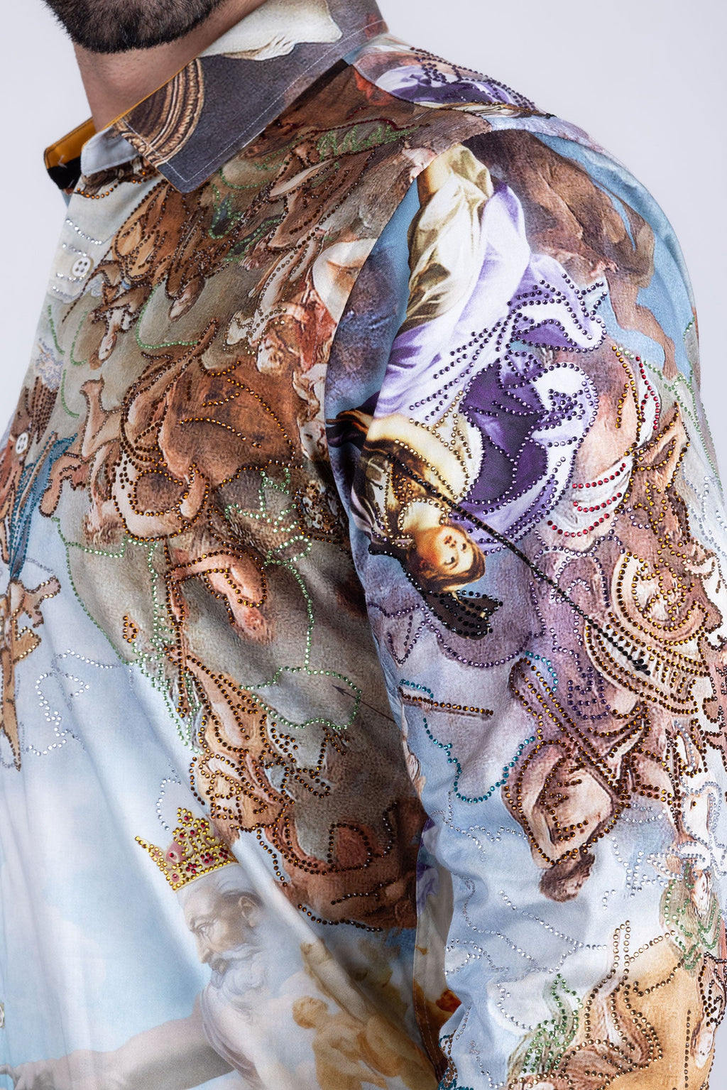 Marrakesh Rhinestone Long Sleeve Shirt