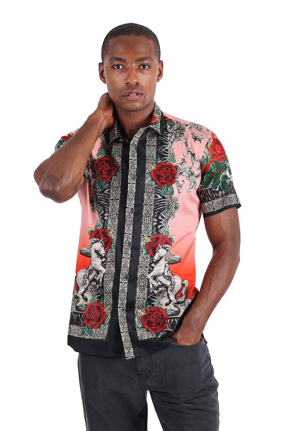 Wildflower Wrangler Rhinestone Short Sleeve Shirt