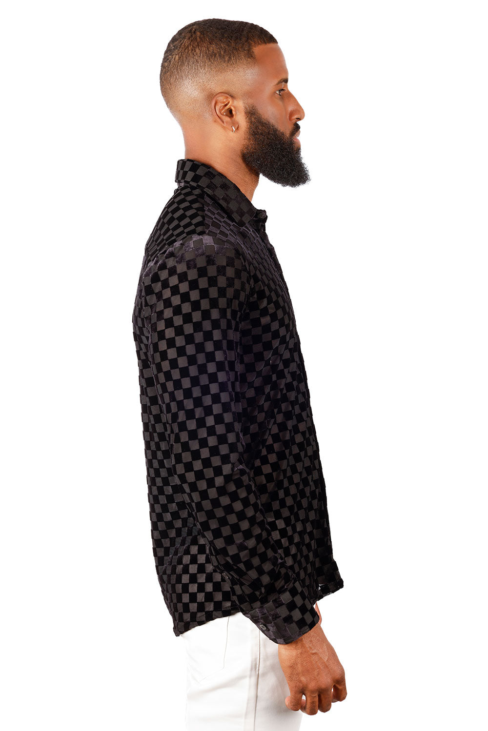 Pellucid Effect Long Sleeve Shirt