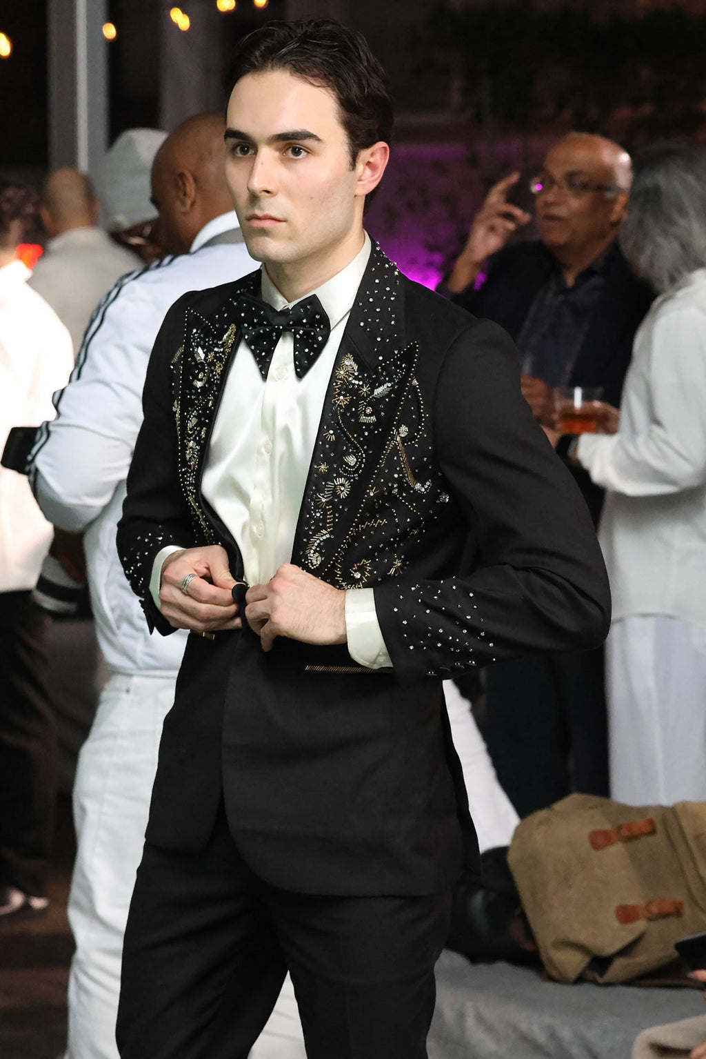 Tullina Rhinestone Suit