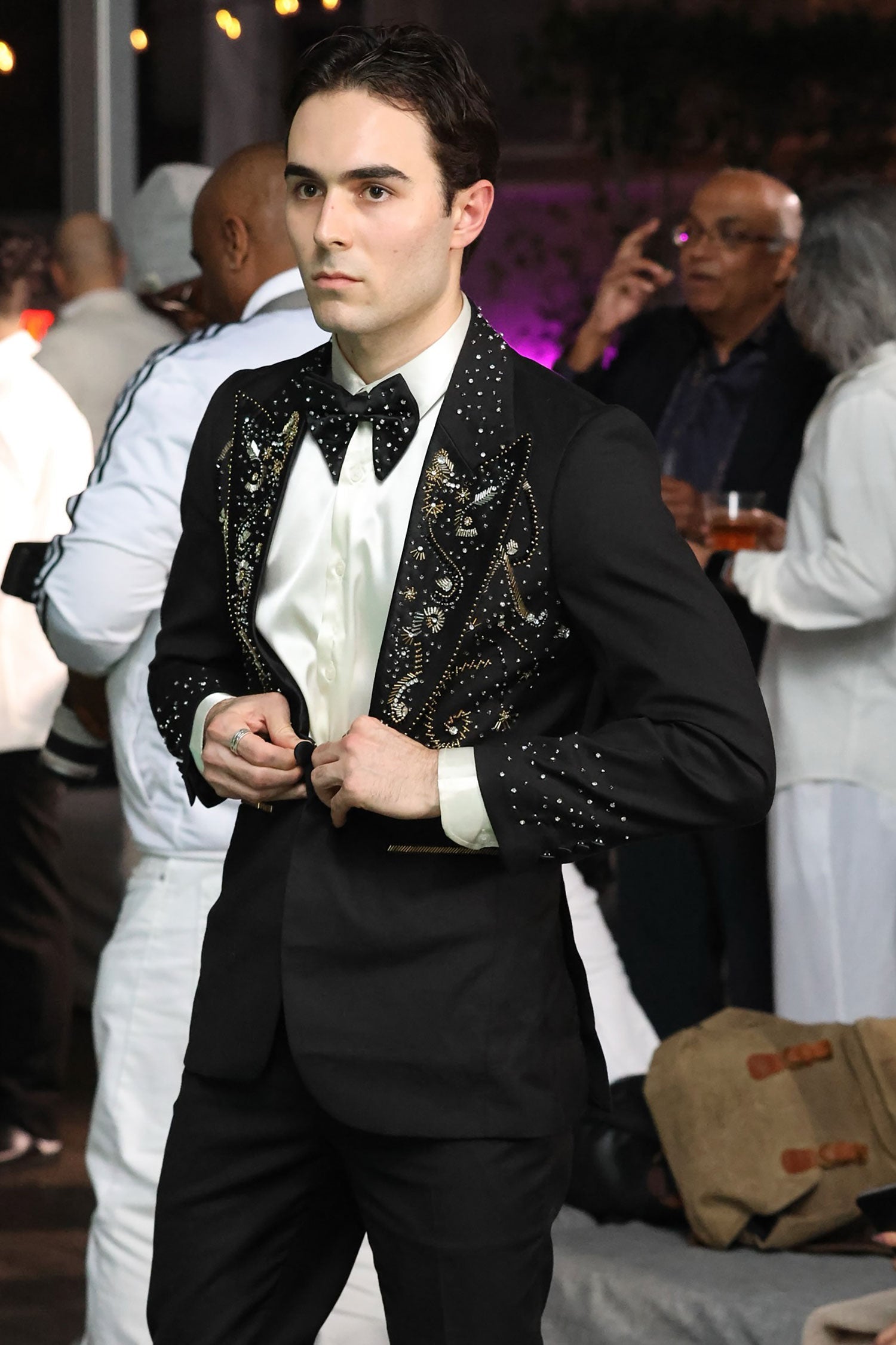 Tullina Rhinestone Suit