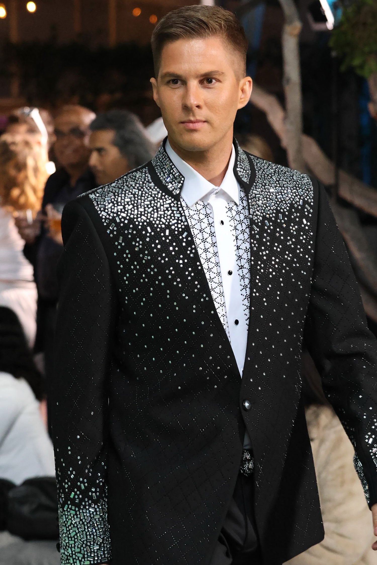 Trivon Rhinestone Blazer