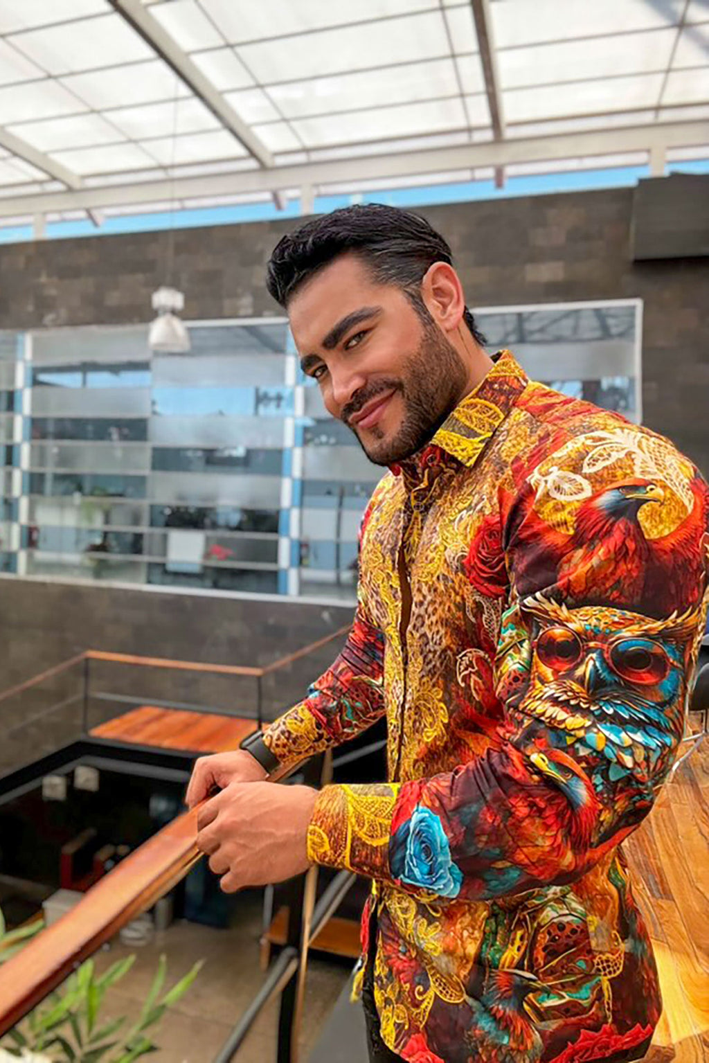 Charmspun Rhinestone Long Sleeve Shirt