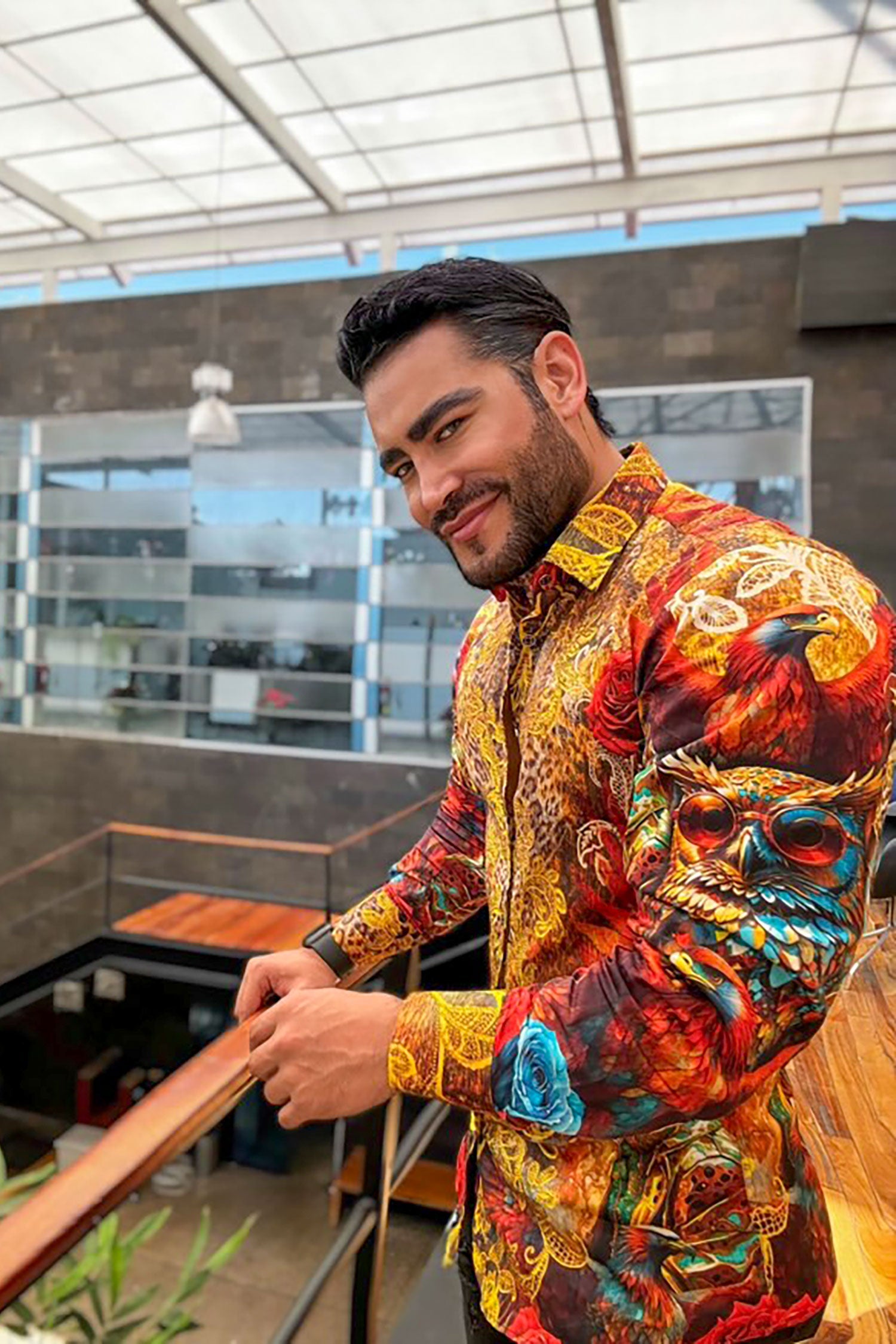 Charmspun Rhinestone Long Sleeve Shirt