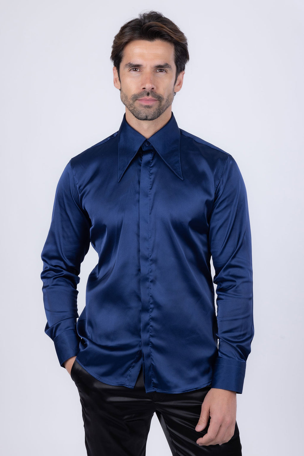 Frillspear Shiny Long Sleeve Shirt