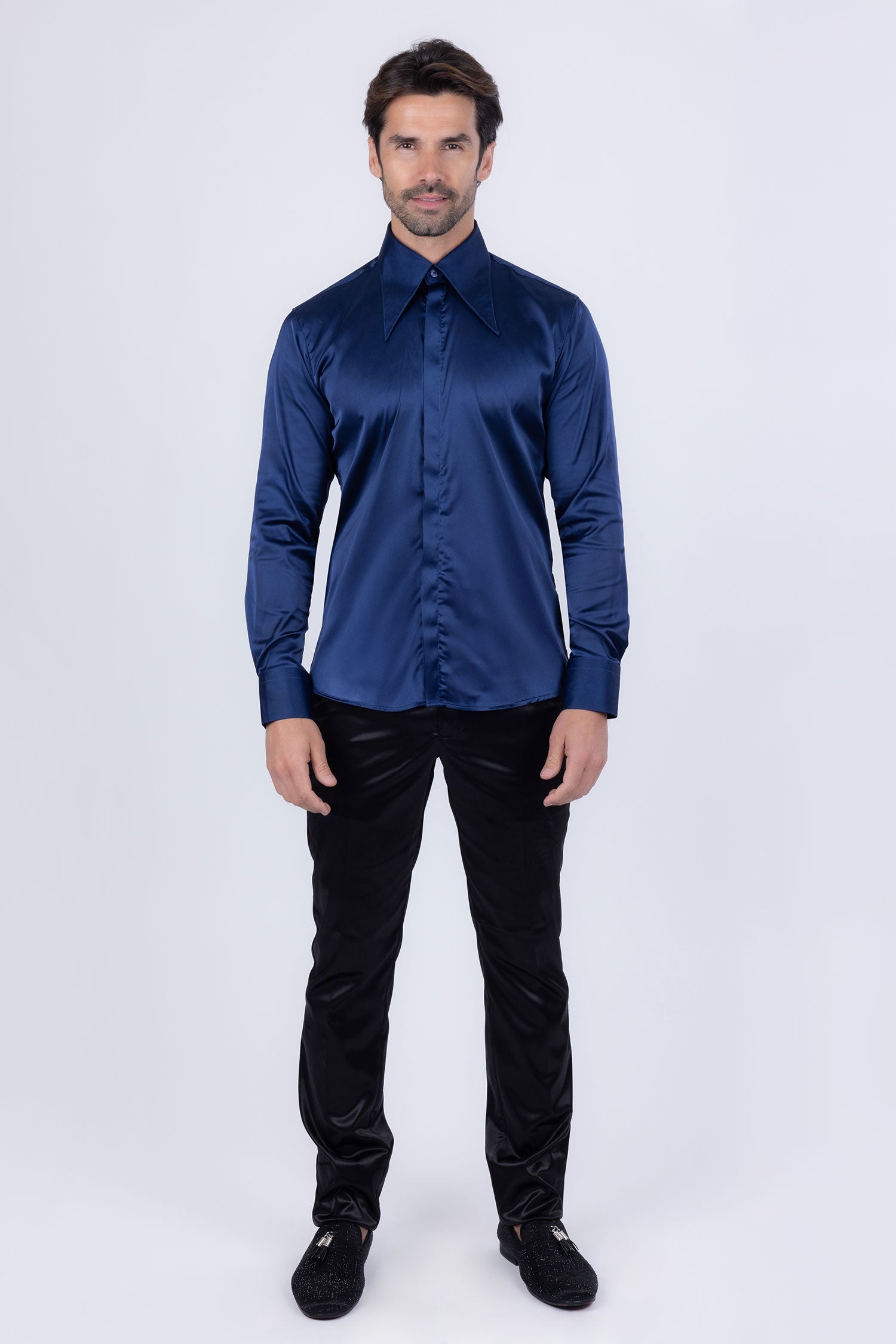 Frillspear Shiny Long Sleeve Shirt