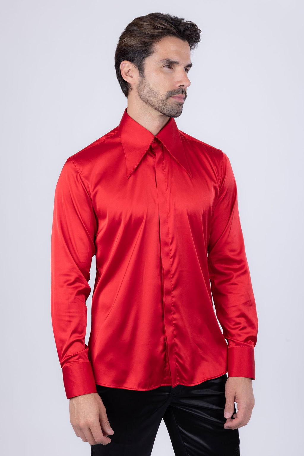 Frillspear Shiny Long Sleeve Shirt