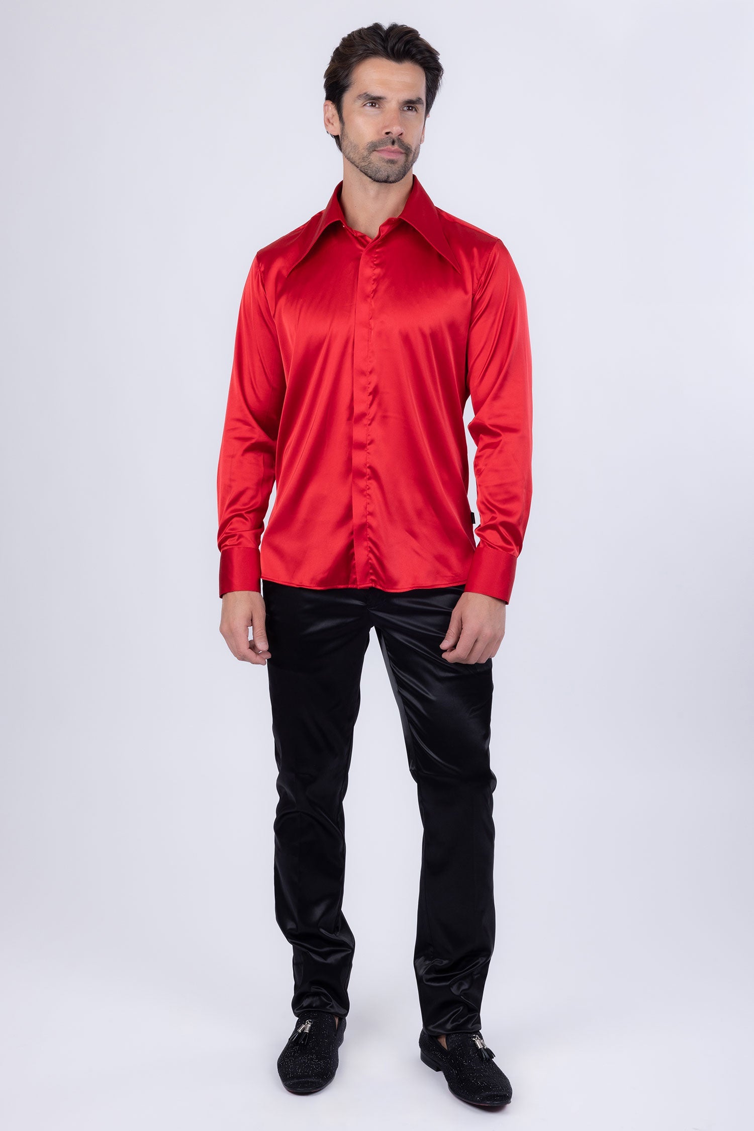 Frillspear Shiny Long Sleeve Shirt