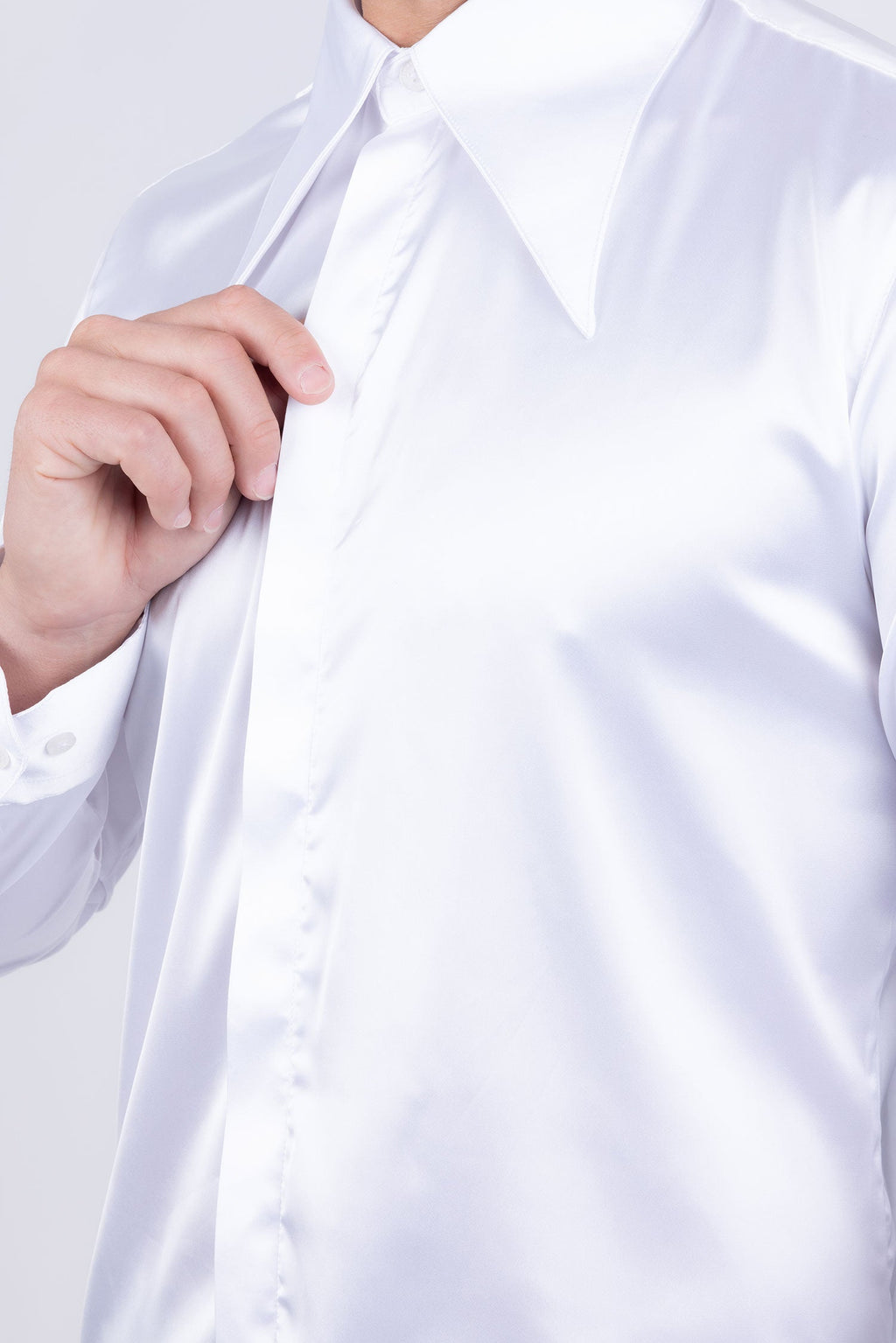 Frillspear Shiny Long Sleeve Shirt