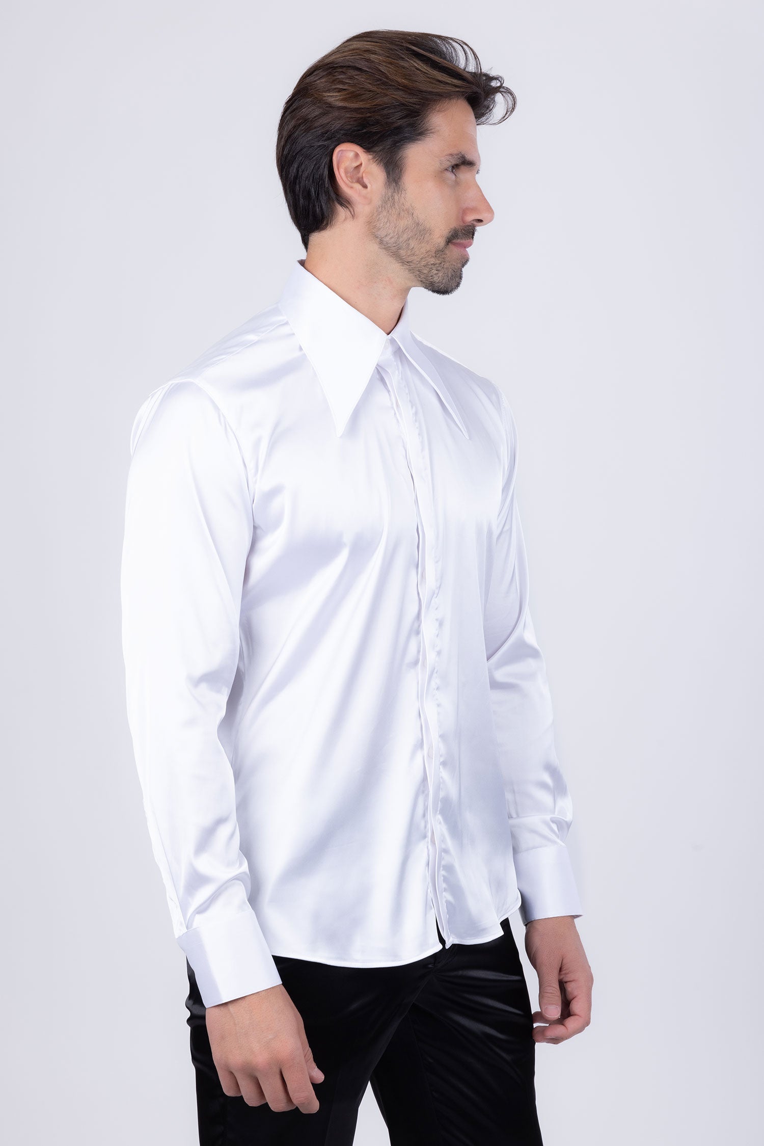 Frillspear Shiny Long Sleeve Shirt