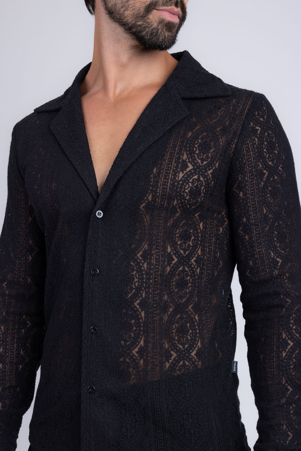 Janeiro Embroidered Long Sleeve Shirt