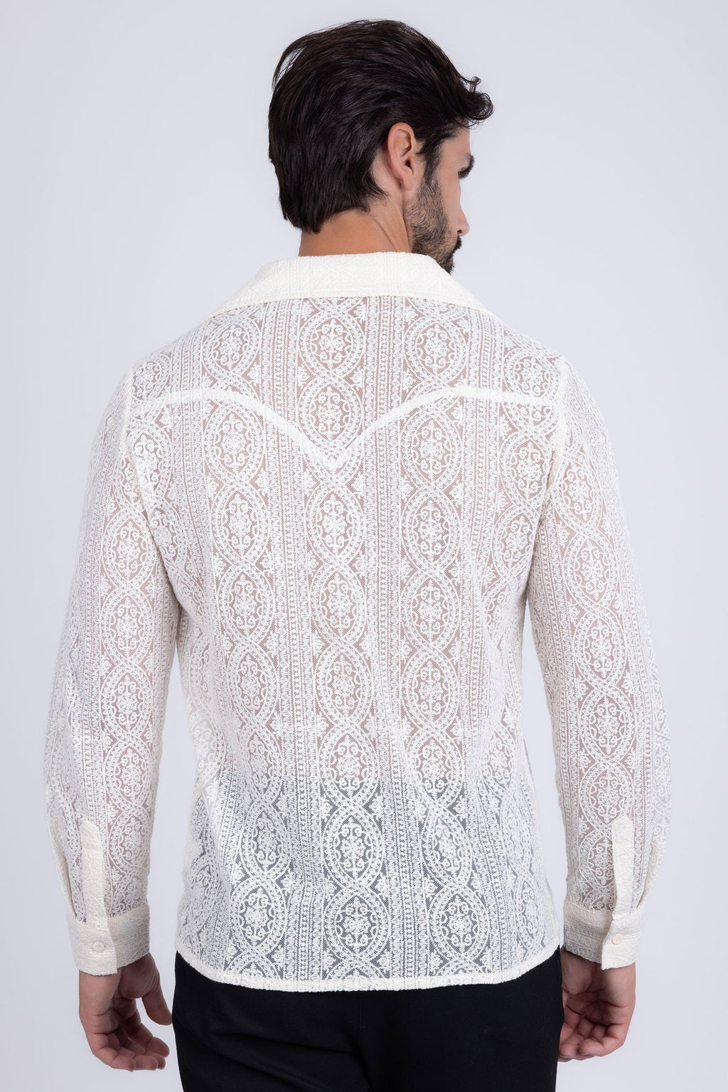 Janeiro Embroidered Long Sleeve Shirt