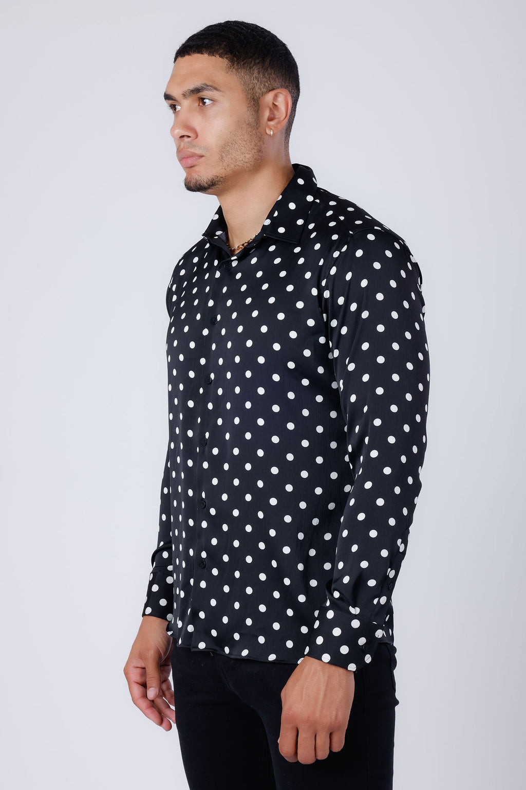 Delhi Polka Dots Long Sleeve Shirt