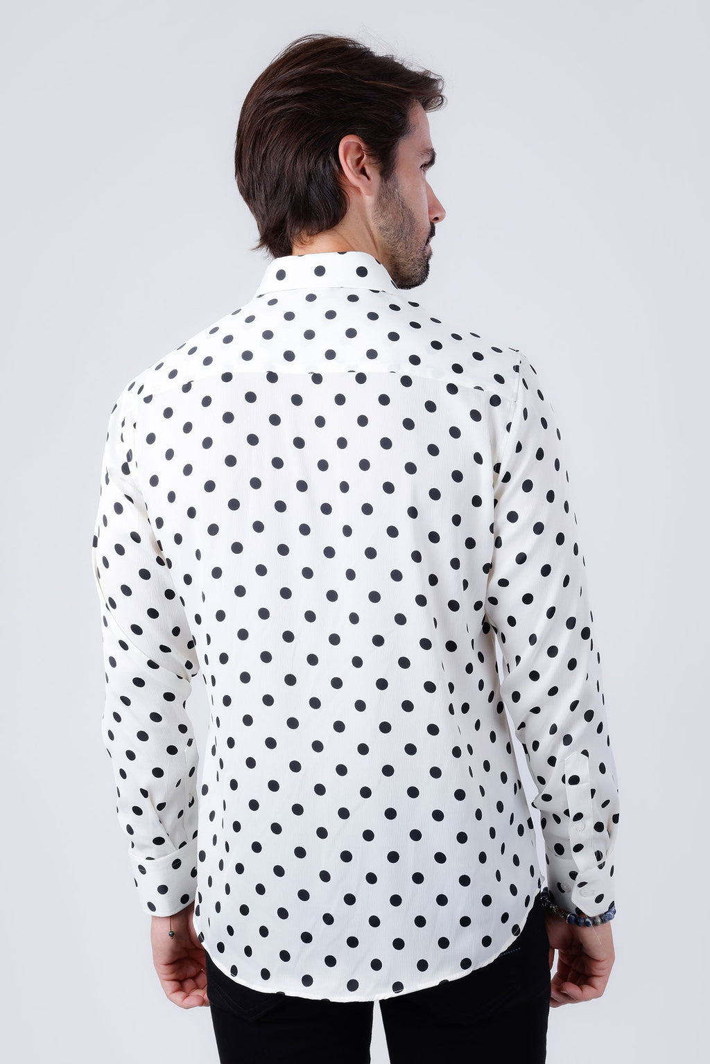 Delhi Polka Dots Long Sleeve Shirt