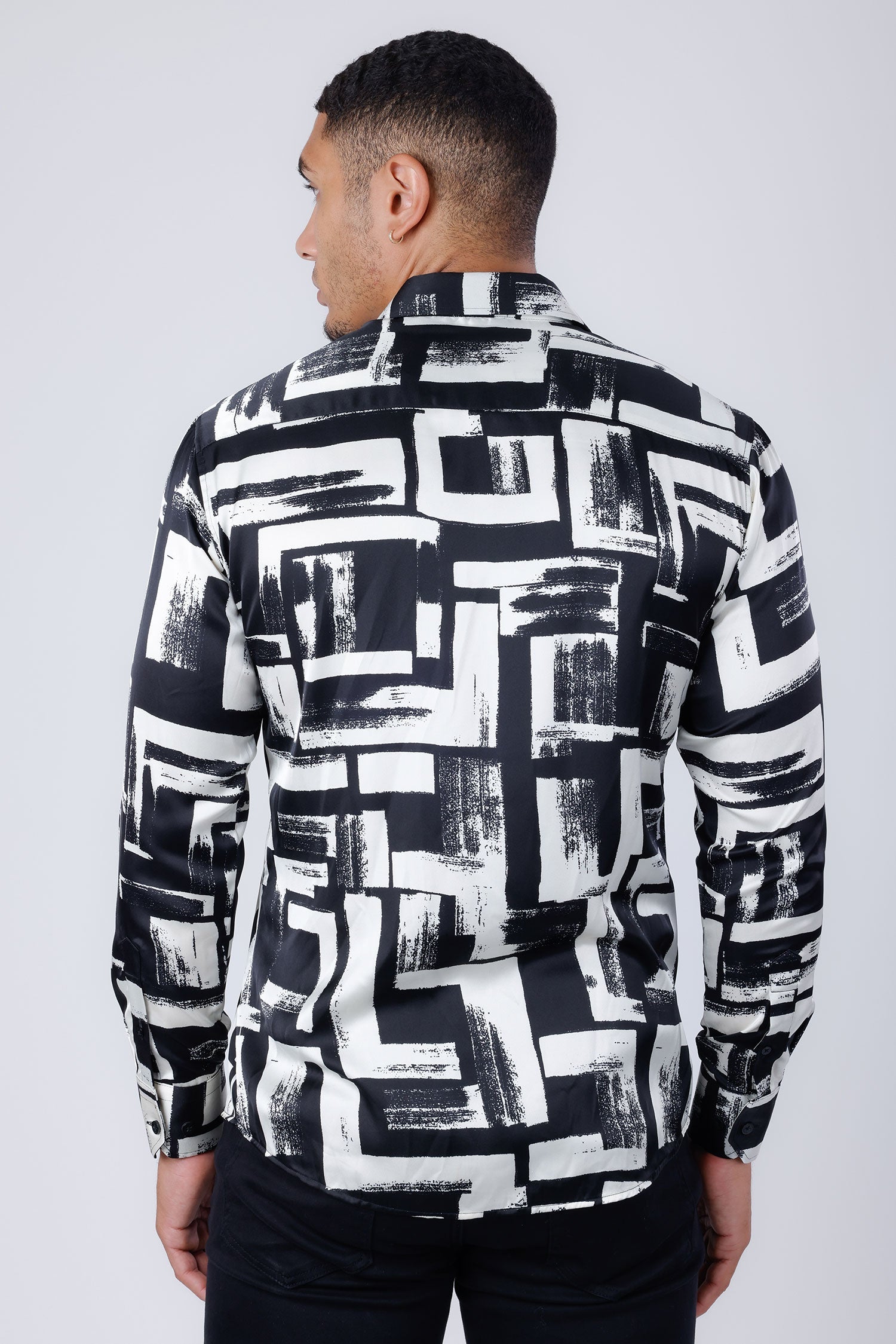 Prague Geometric Long Sleeve Shirt