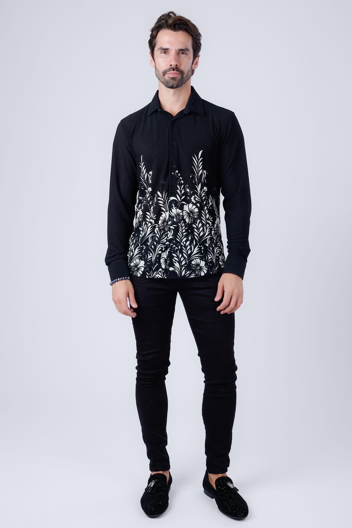 Mecca Floral Long Sleeve Shirt