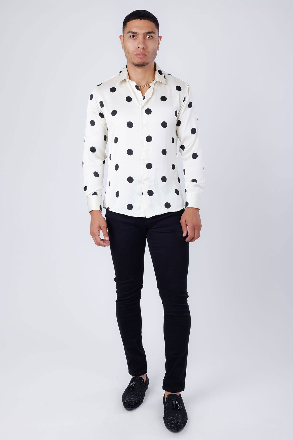 Macau Polka Dots Long Sleeve Shirt