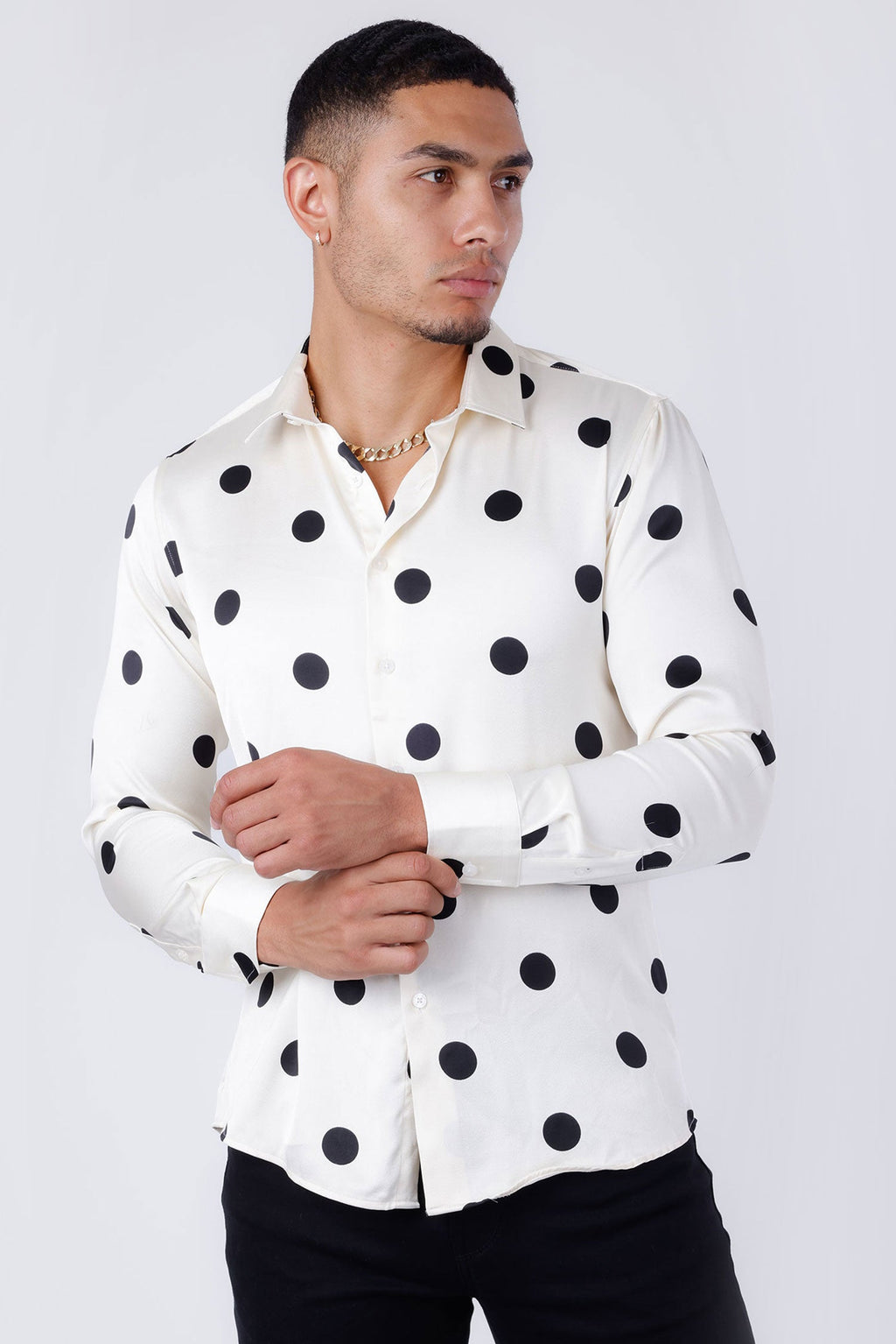 Macau Polka Dots Long Sleeve Shirt