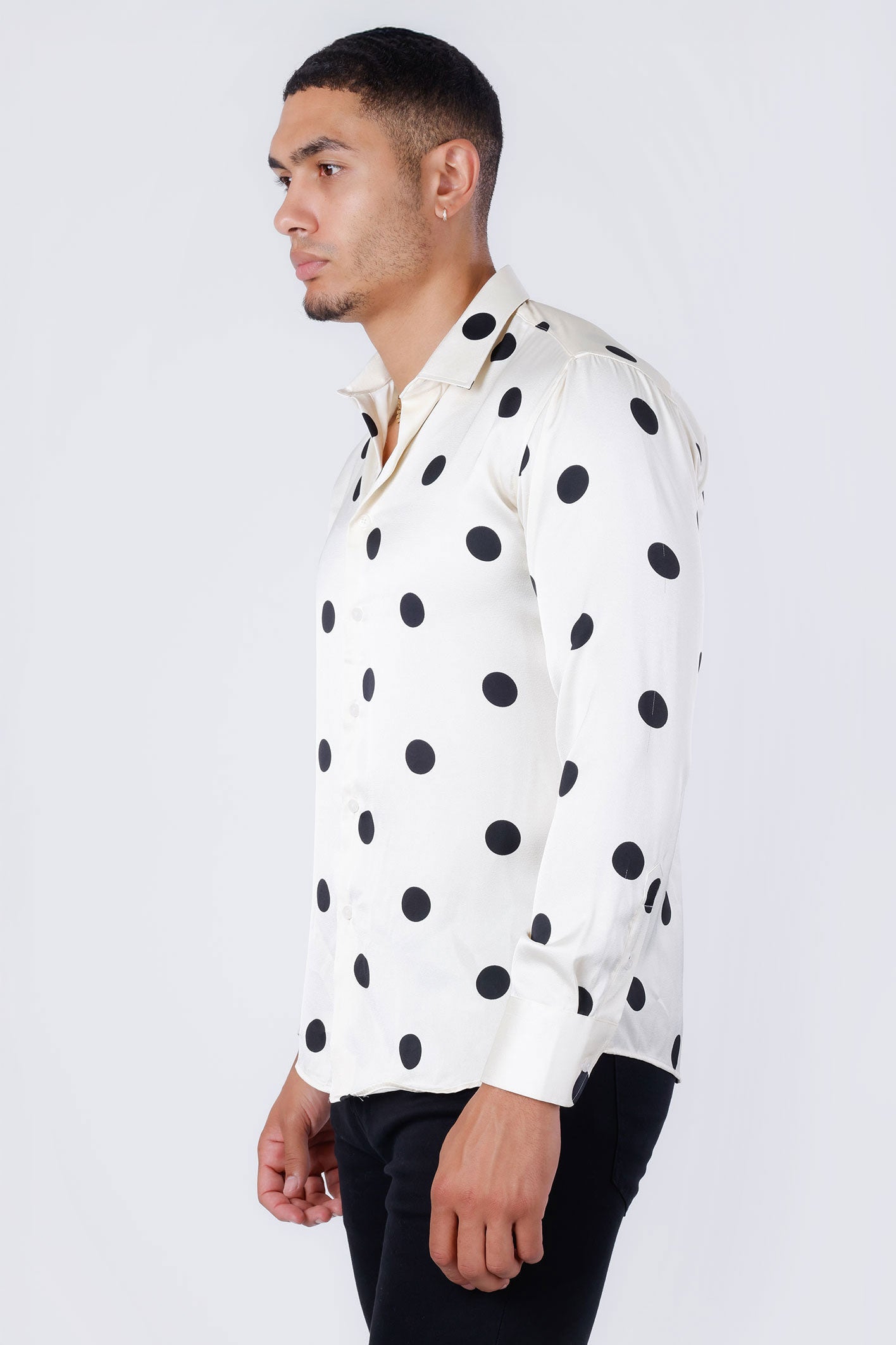 Macau Polka Dots Long Sleeve Shirt