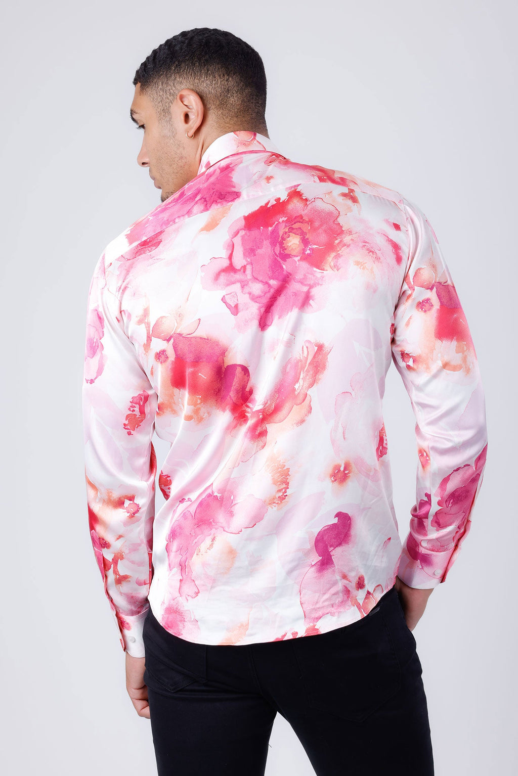 Slinspear Floral Long Sleeve Shirt