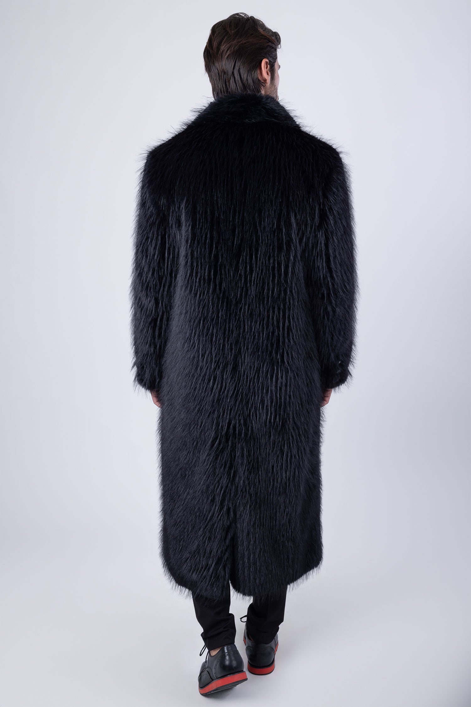 Kolkata Fur Long Coat