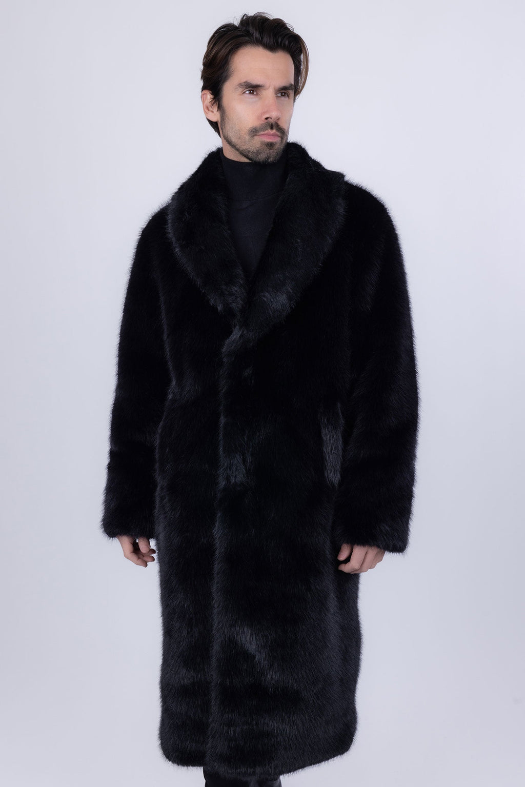 Flitterbreeze Fur Long Coat