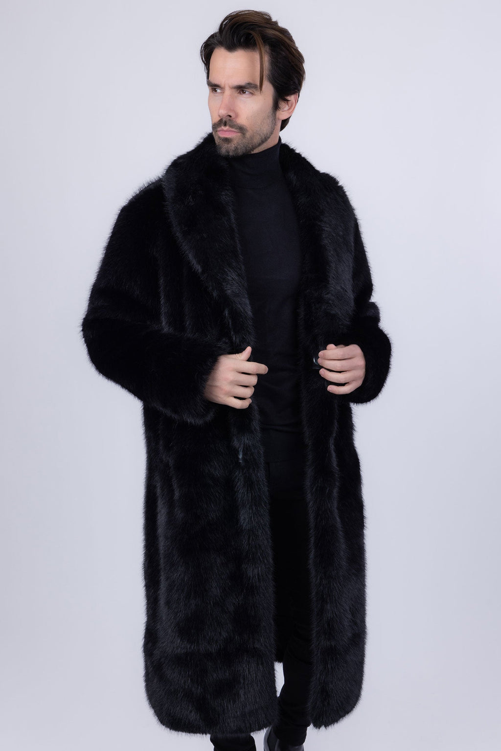 Flitterbreeze Fur Long Coat