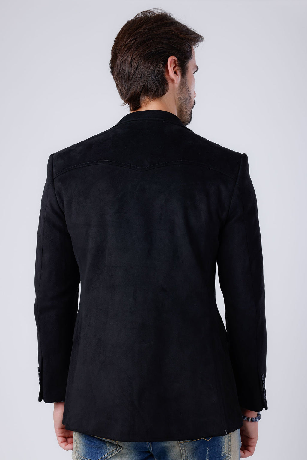 Drowsewrap Suede Blazer