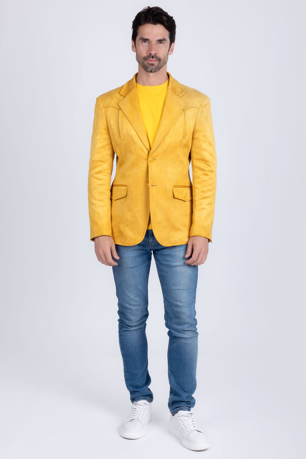 Drowsewrap Suede Blazer
