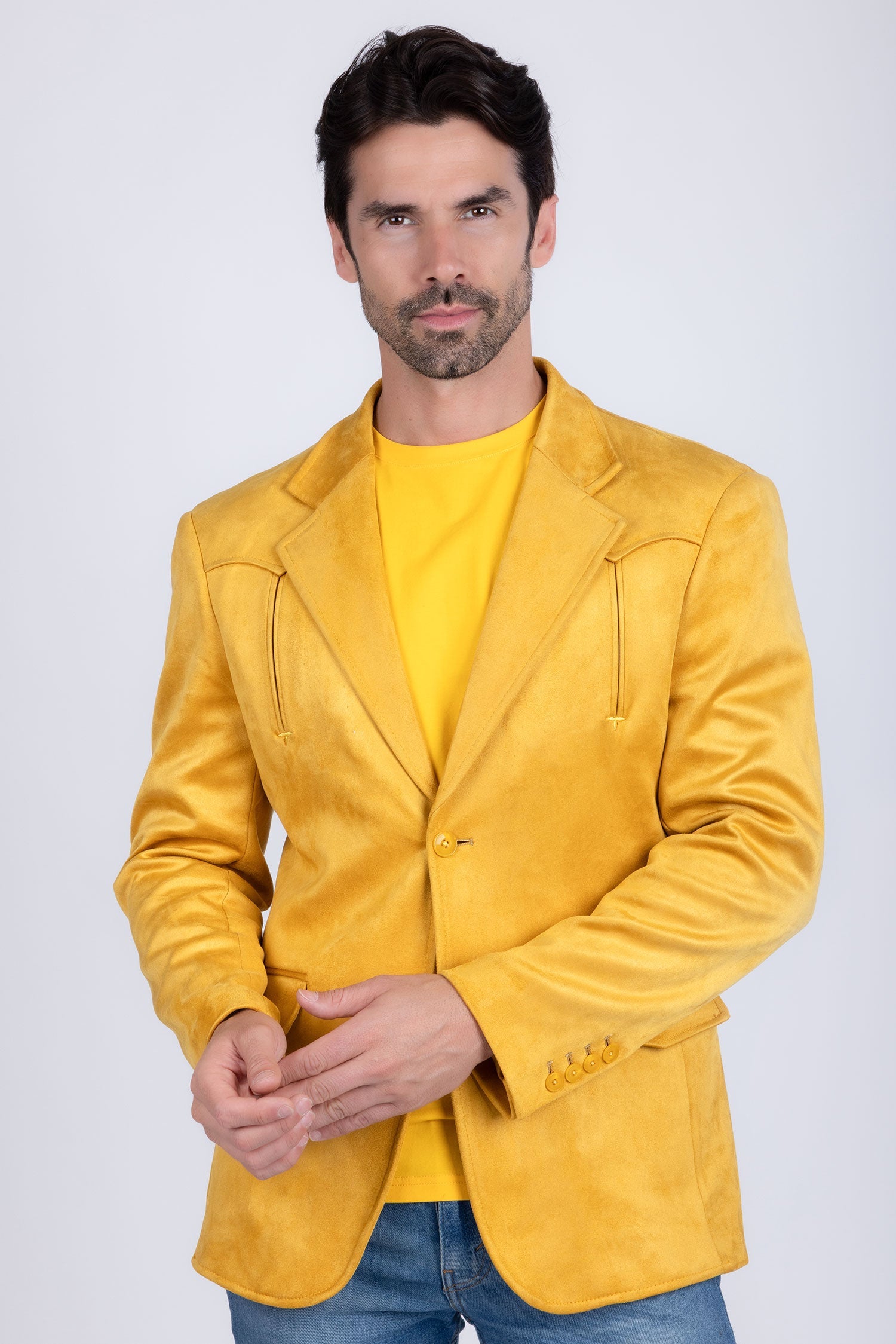 Drowsewrap Suede Blazer