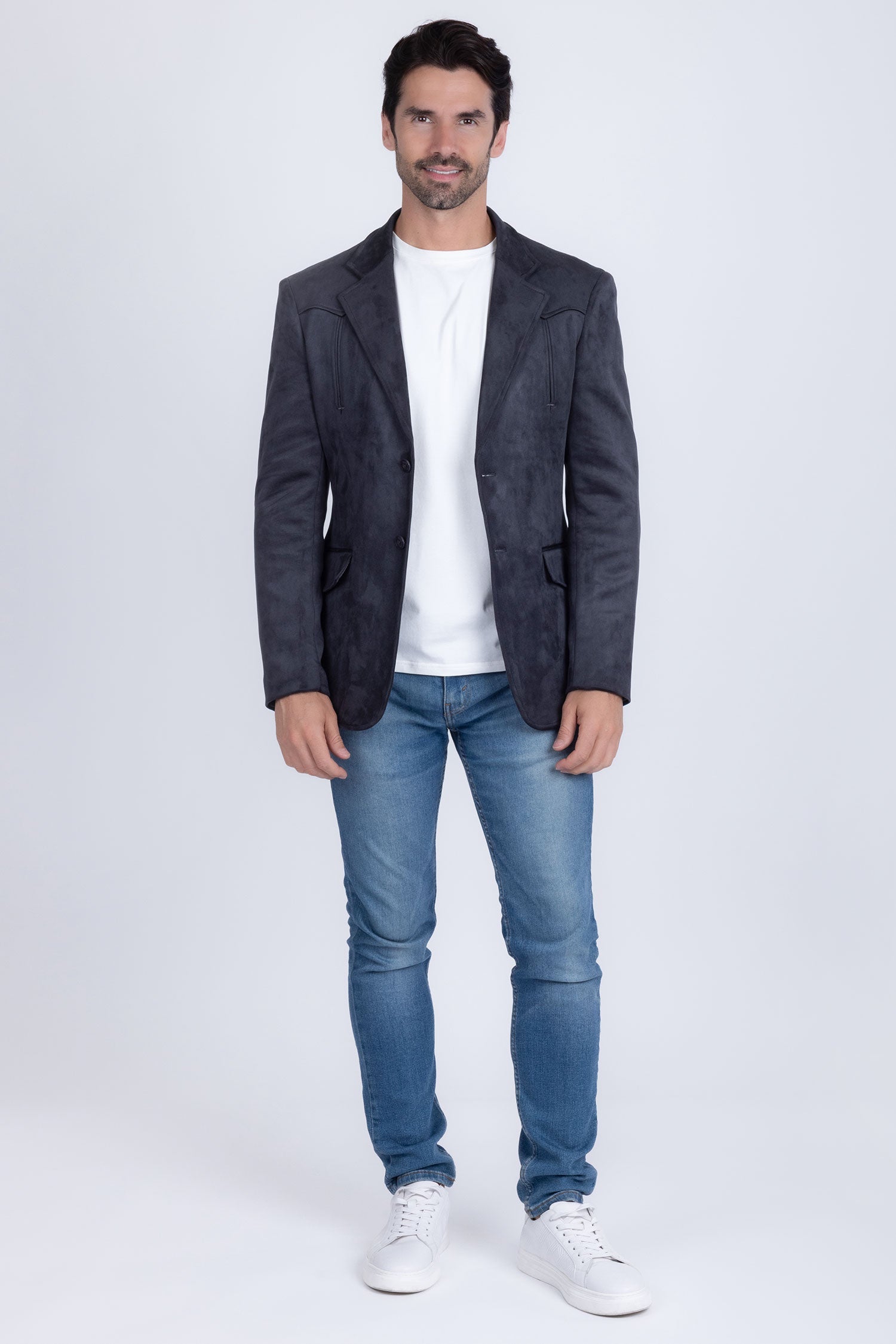 Drowsewrap Suede Blazer