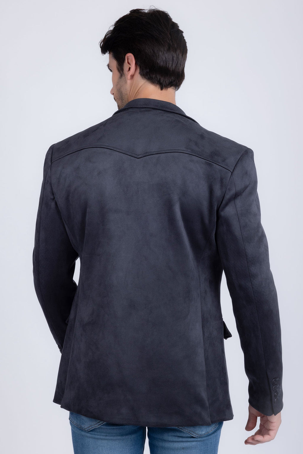 Drowsewrap Suede Blazer