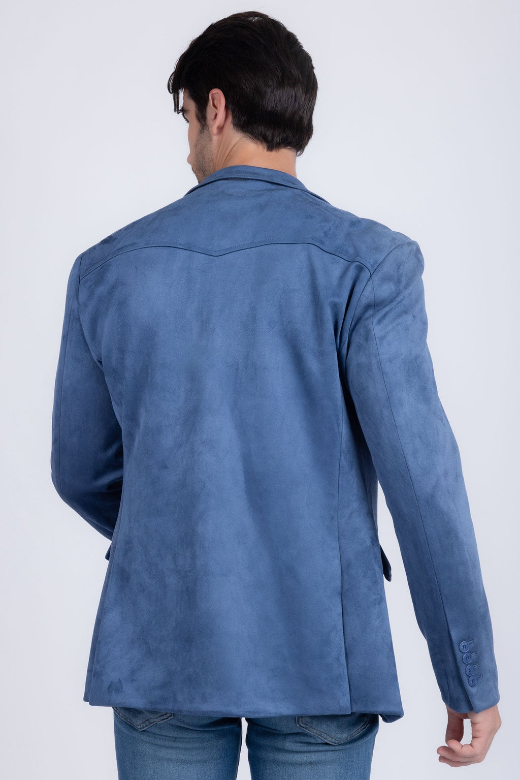 Drowsewrap Suede Blazer