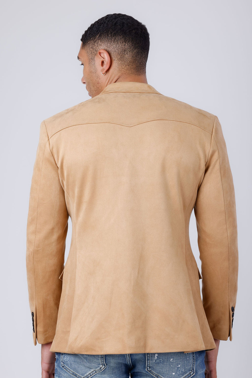 Drowsewrap Suede Blazer