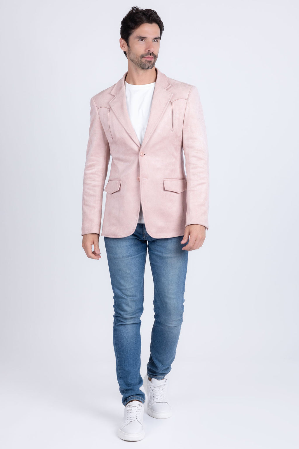 Drowsewrap Suede Blazer