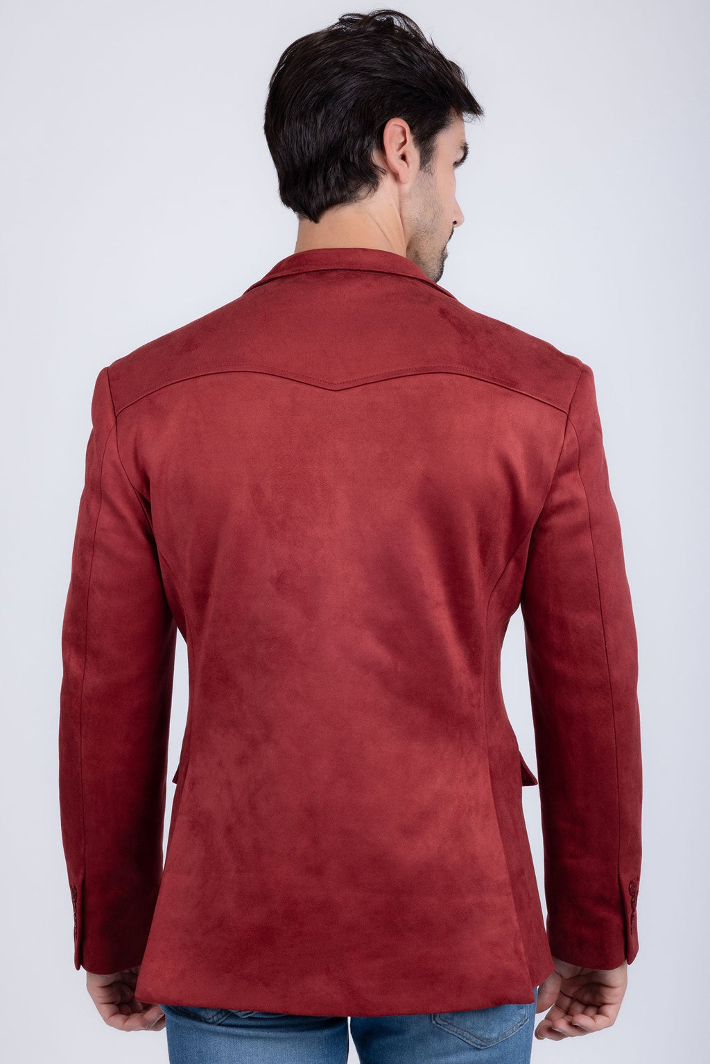 Drowsewrap Suede Blazer