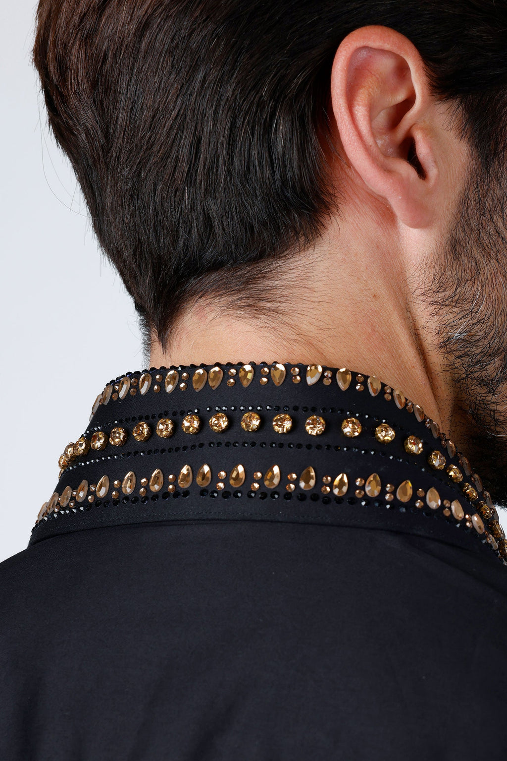 Velcia Rhinestone Long Sleeve Shirt