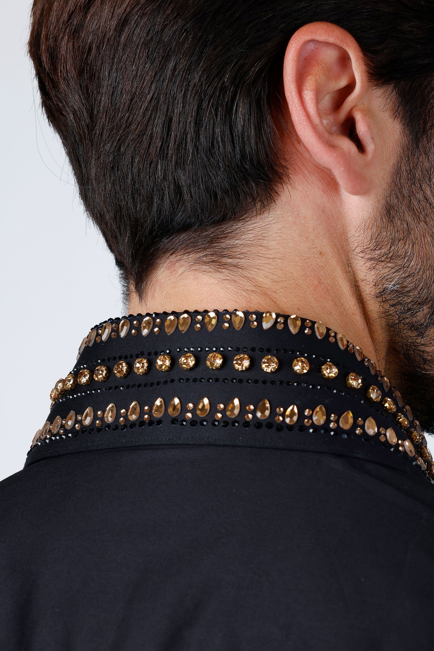 Velcia Rhinestone Long Sleeve Shirt