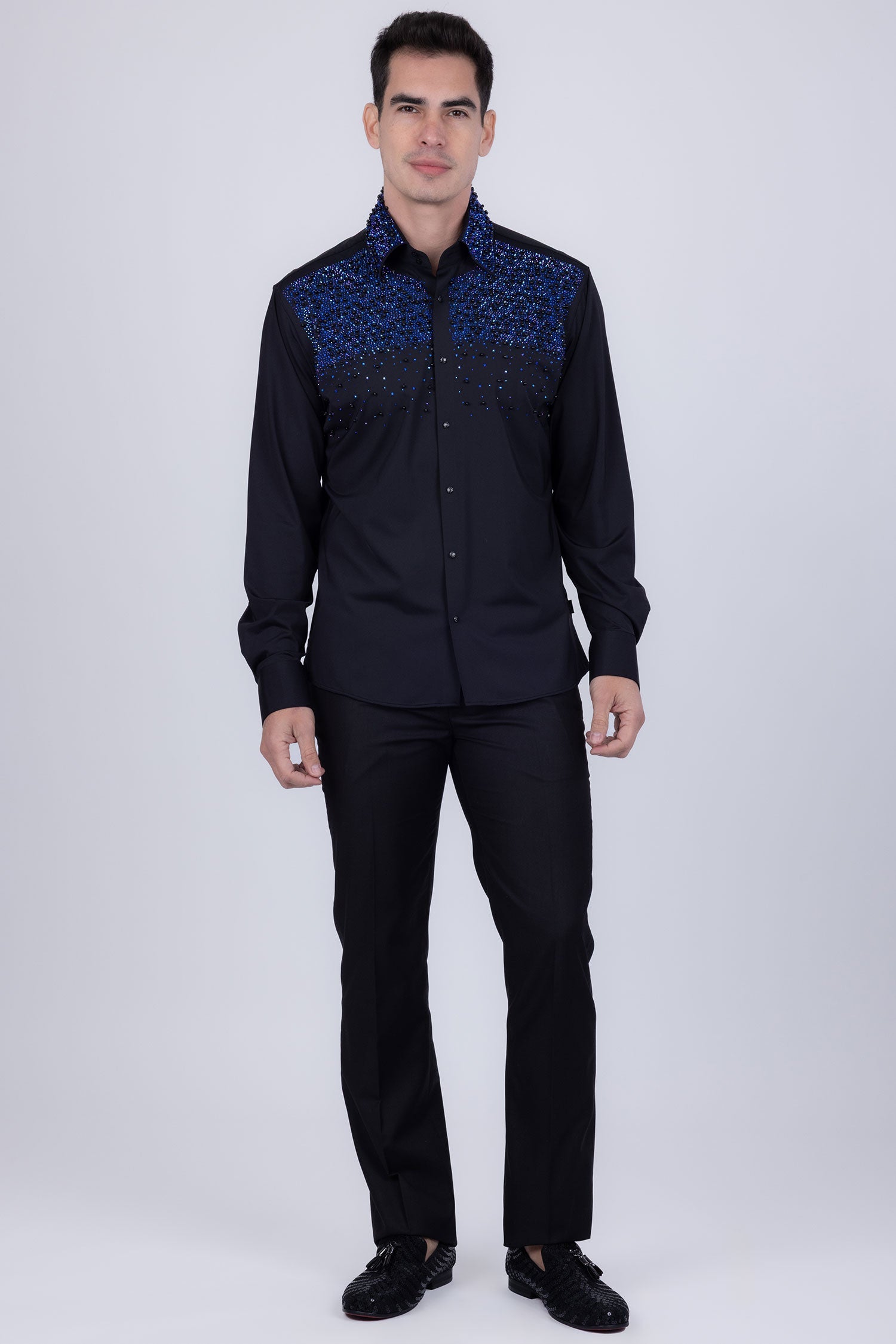 Velona Pearls Long Sleeve Shirt