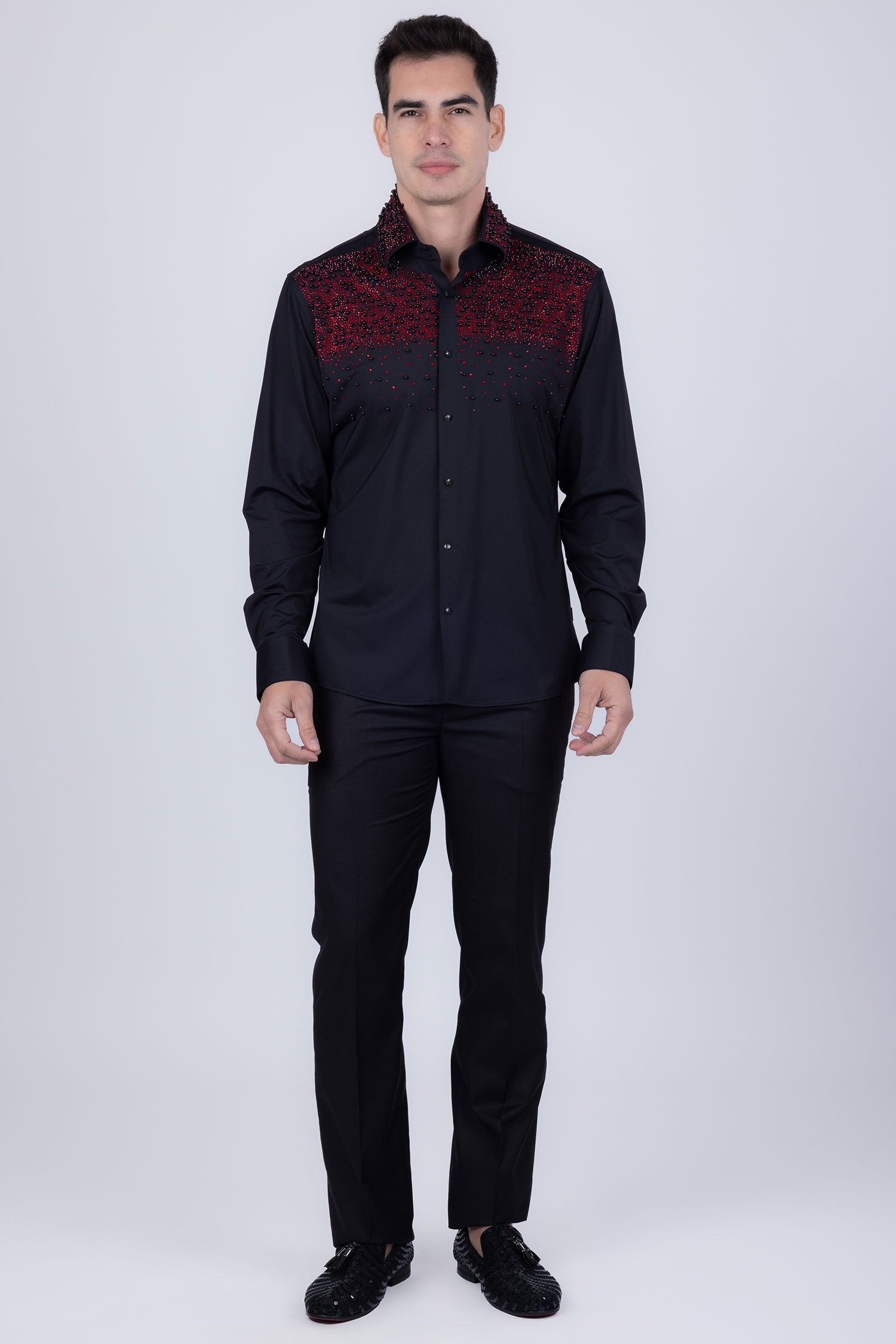 Velona Pearls Long Sleeve Shirt
