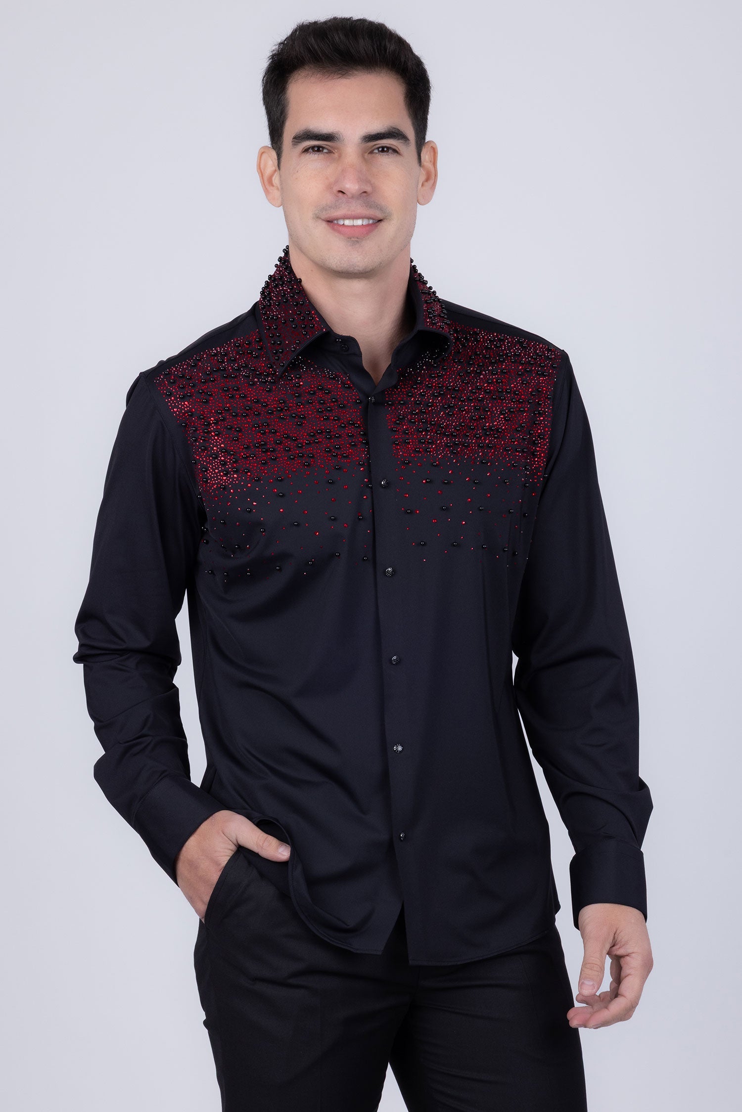 Velona Pearls Long Sleeve Shirt