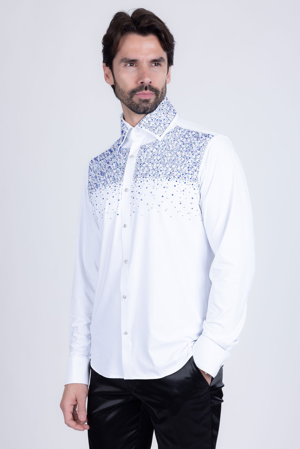 Velona Pearls Long Sleeve Shirt