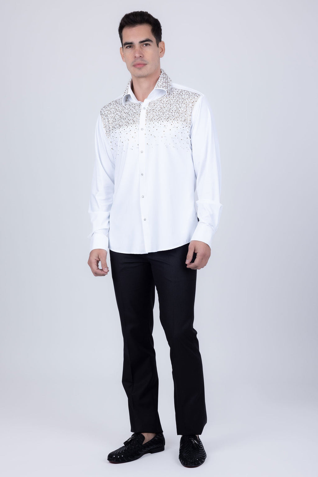 Velona Pearls Long Sleeve Shirt