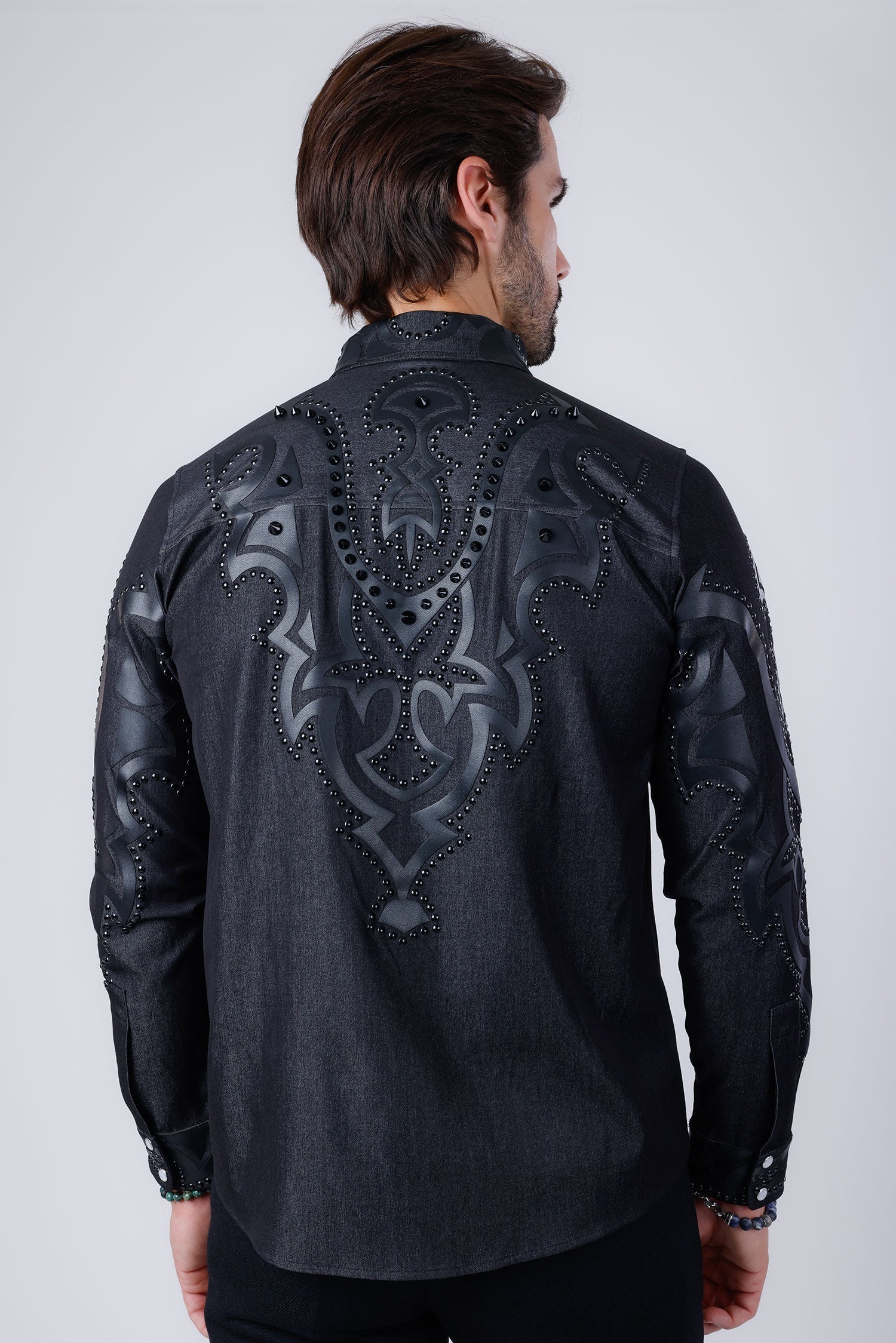 Riyadh Studded Long Sleeve Shirt