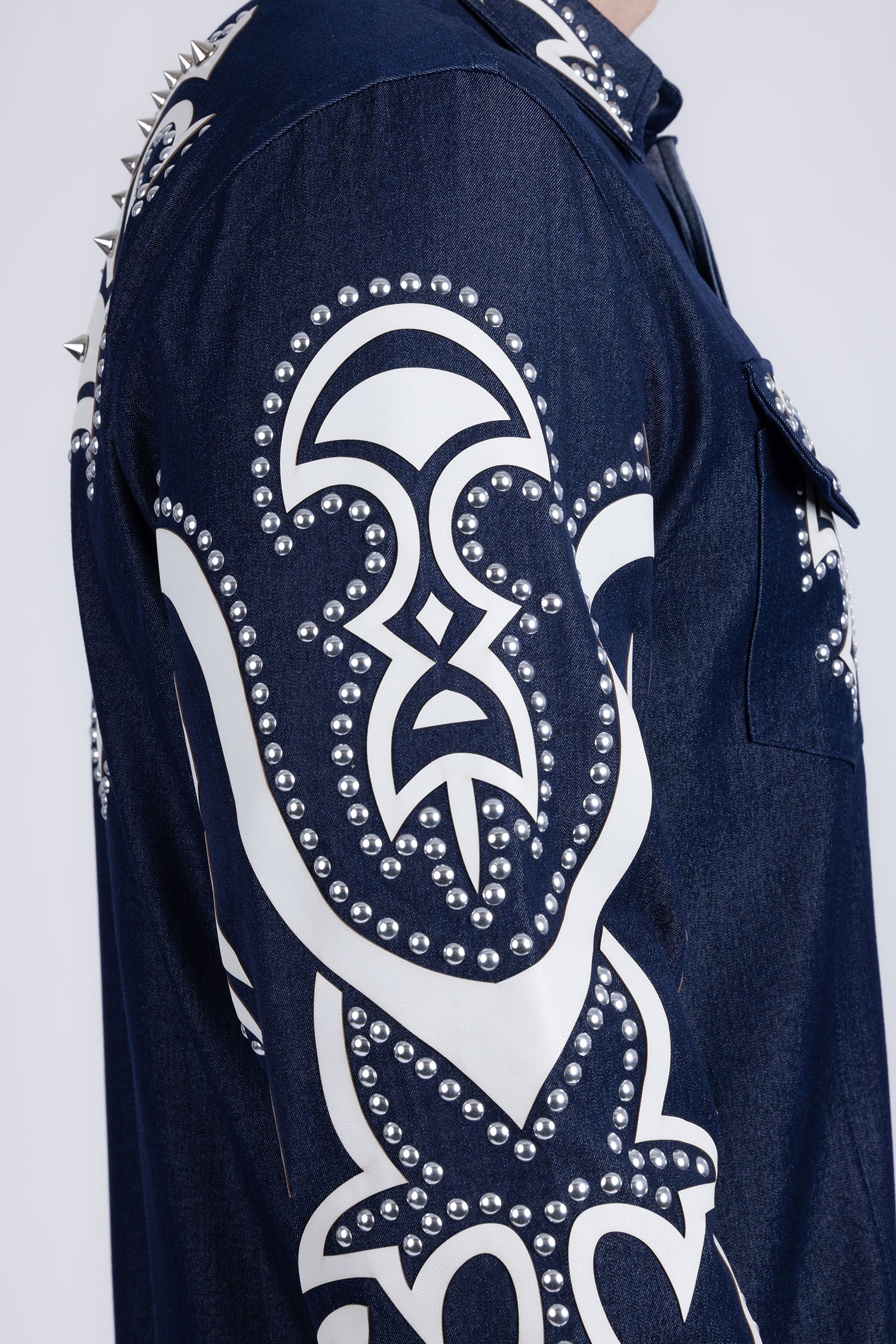 Riyadh Studded Long Sleeve Shirt