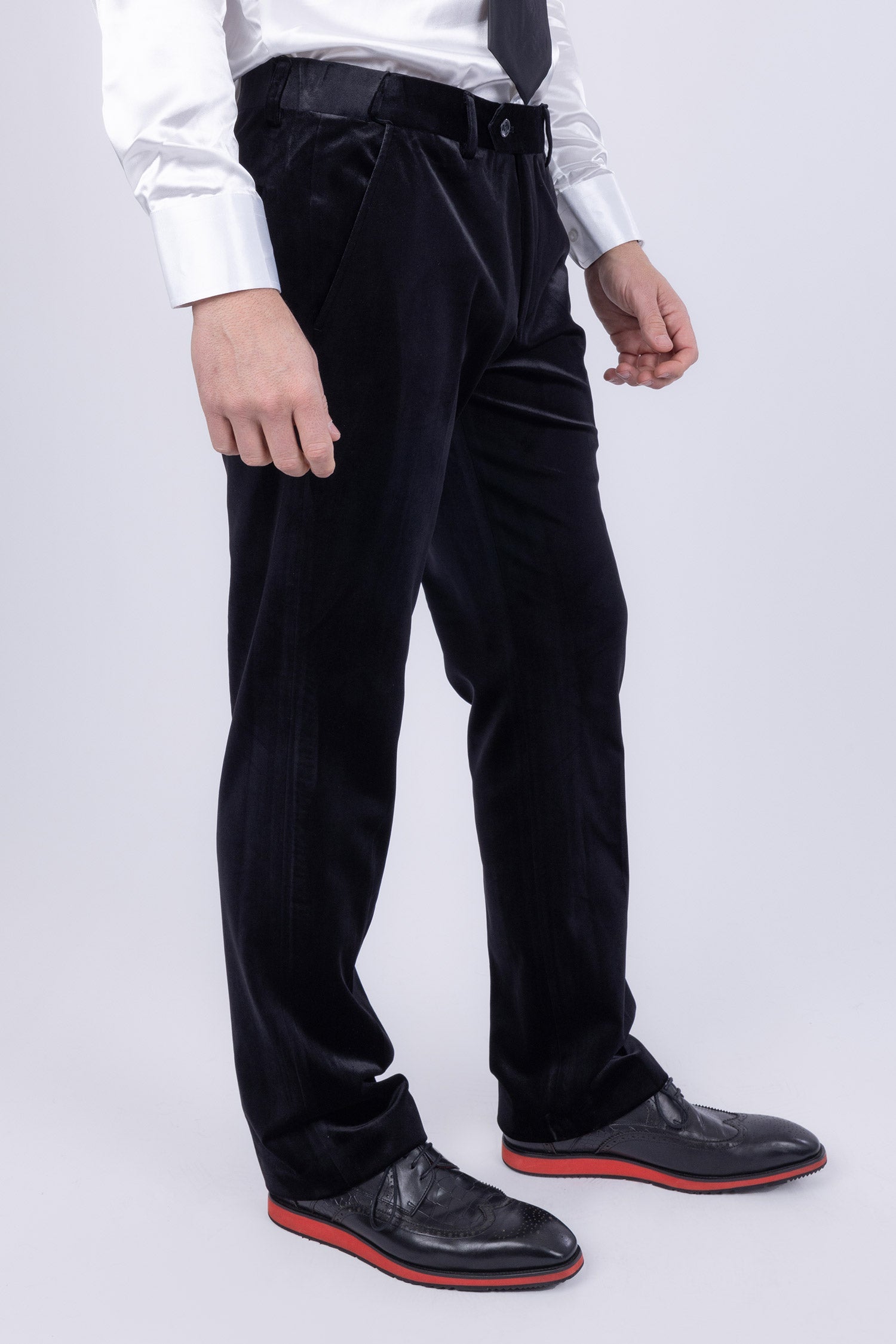 Fluffad Velvet Pants