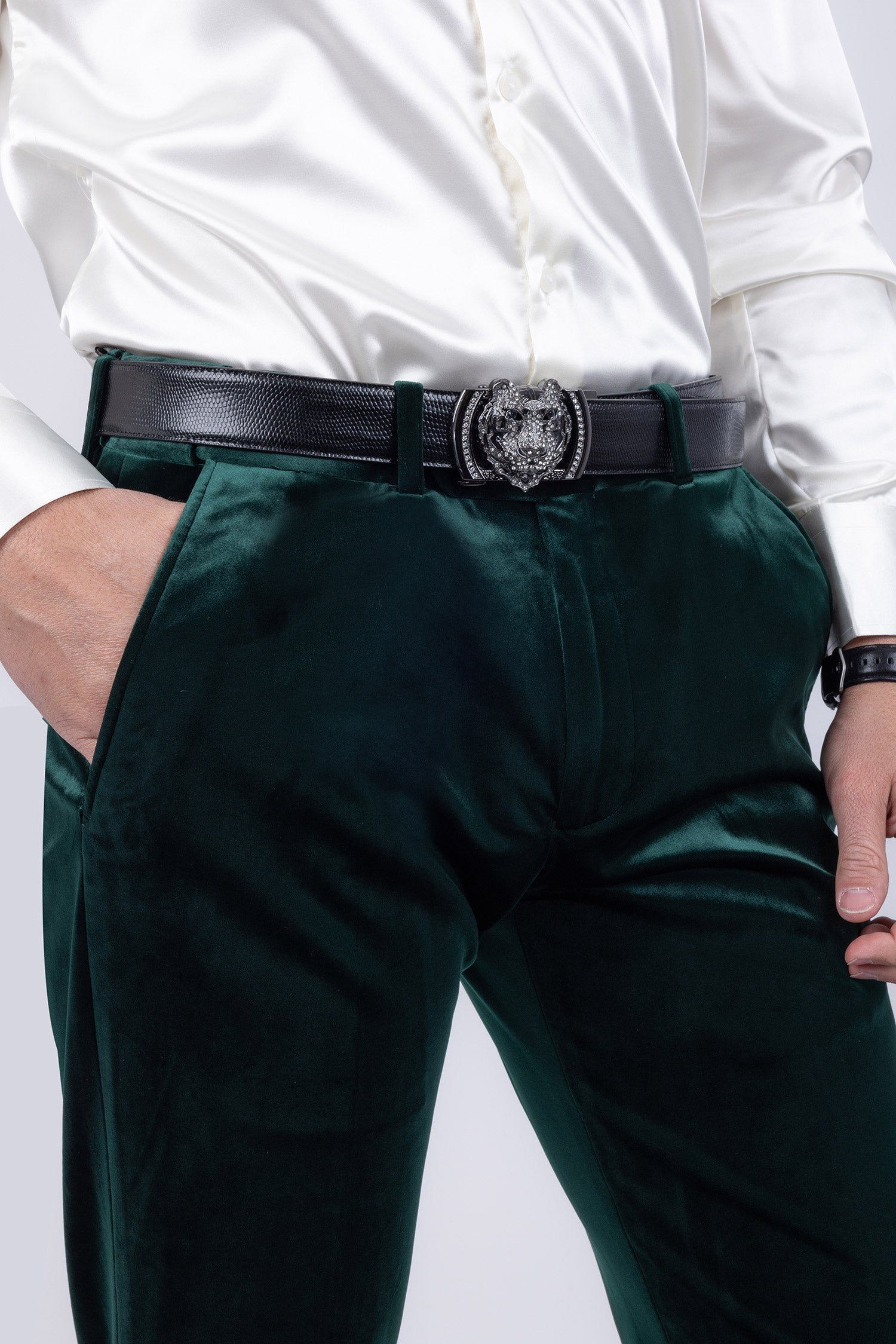 Fluffad Velvet Pants