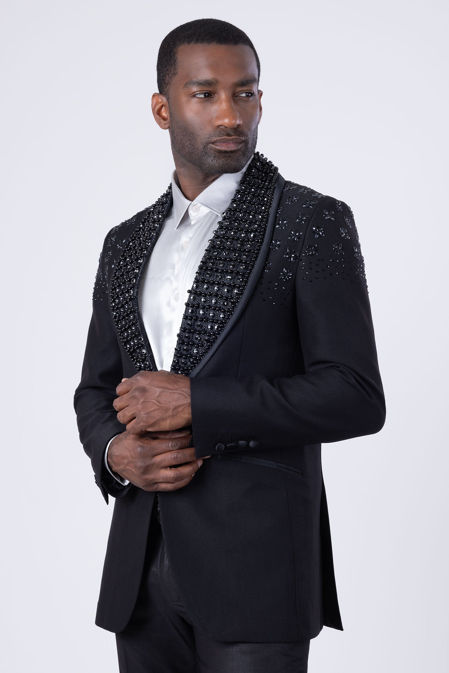 Trelix Rhinestone Blazer