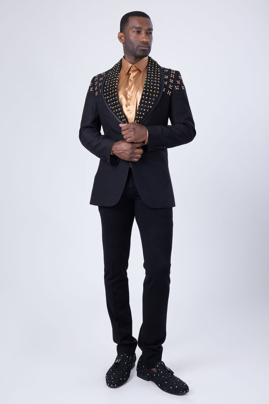 Trelix Rhinestone Blazer