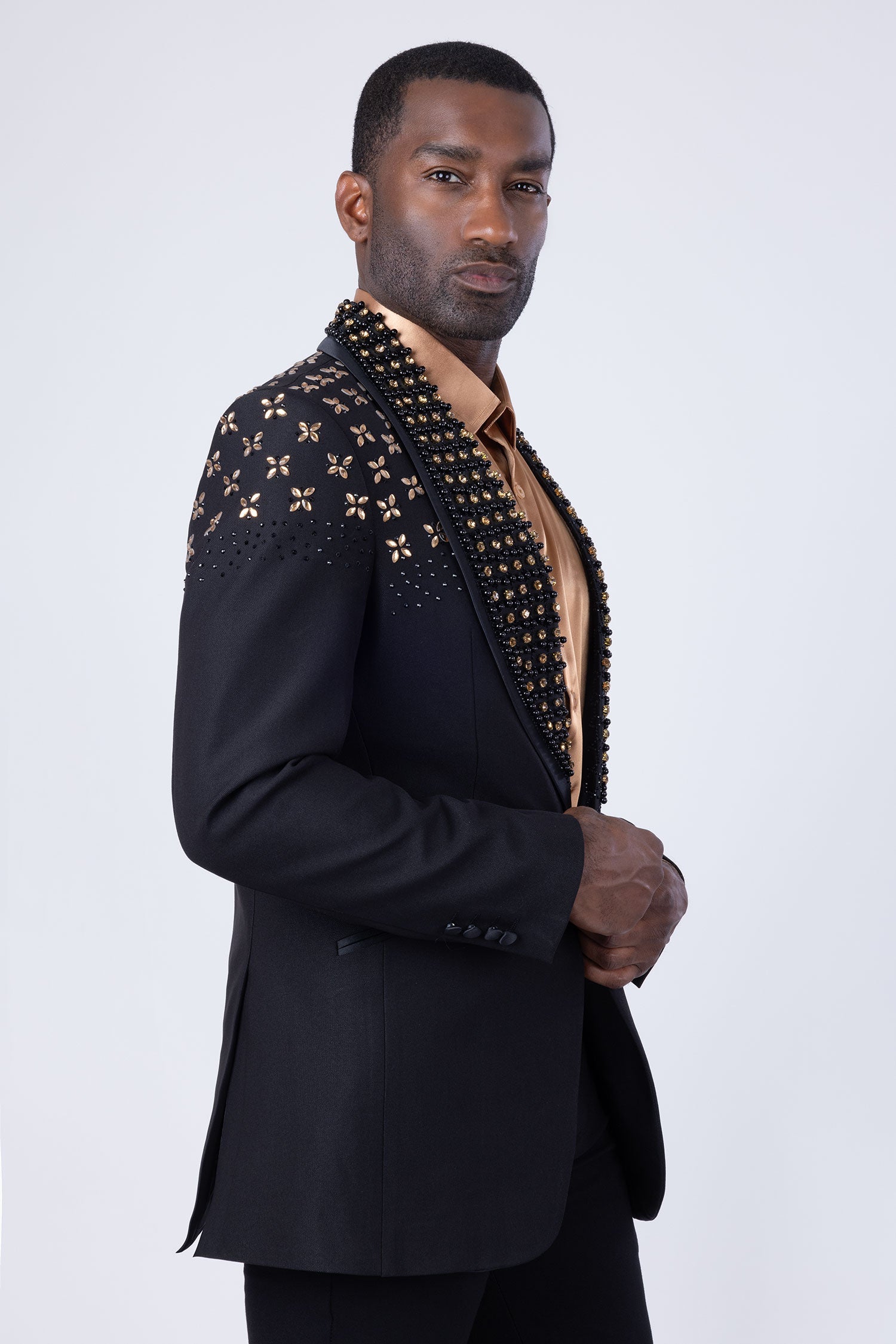 Trelix Rhinestone Blazer